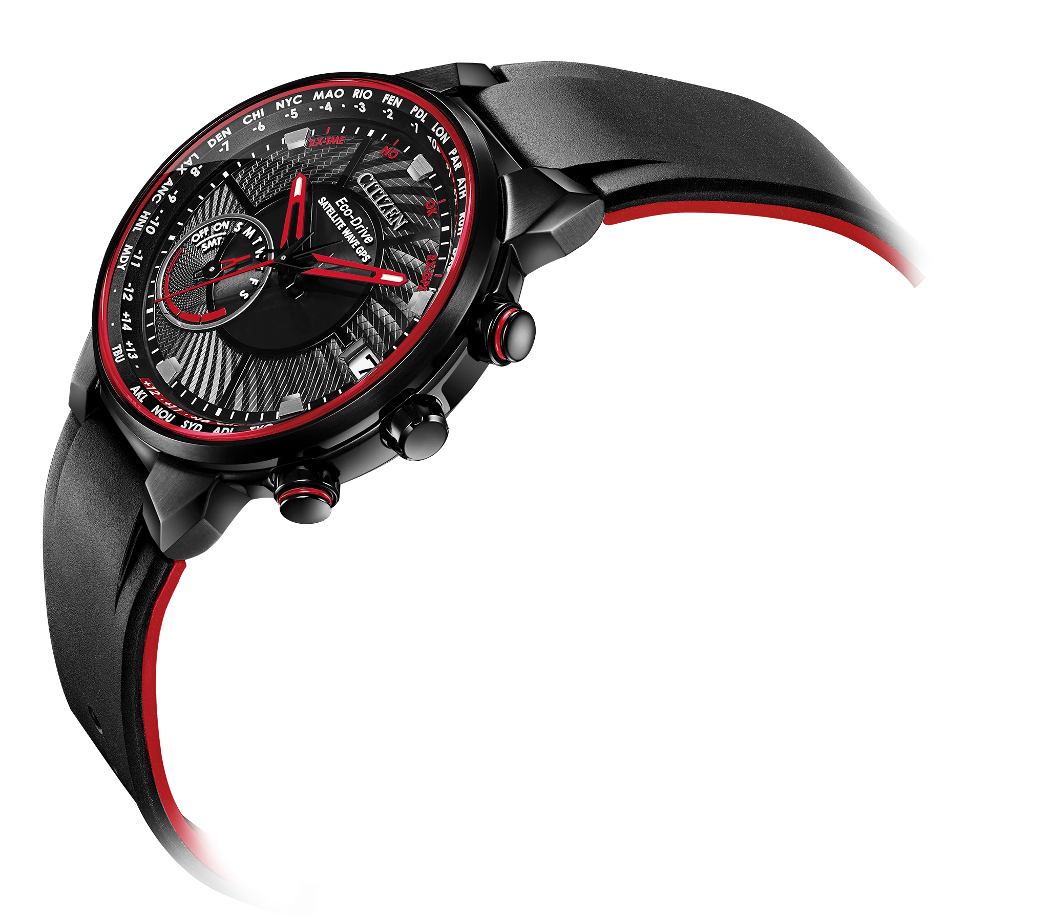 Citizen Satellite Wave GPS Freedom Eco-Drive Black Watch | CITIZEN